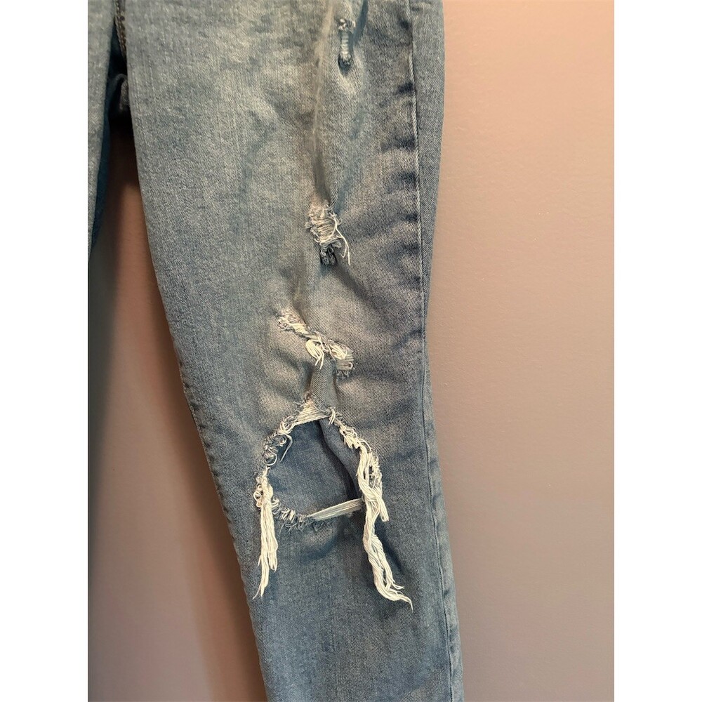 Old Navy OG Straight Jeans Womens Size 12 Light Wash Blue Hi-Rise - Picture 3 of 13
